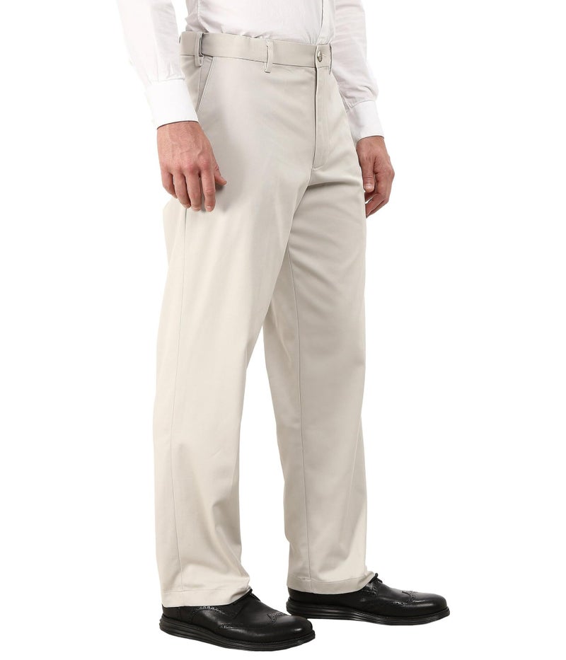 Dockers Men's Relaxed Fit Comfort Khaki Pants, Porcelain Khaki, 34W x 30L - Image 4